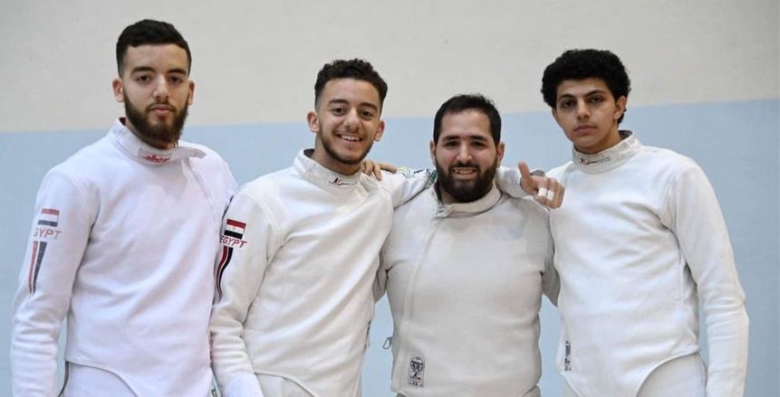 منتخب مصر يحرز المركز السادس بكأس العالم لسلاح سيف المبارزة