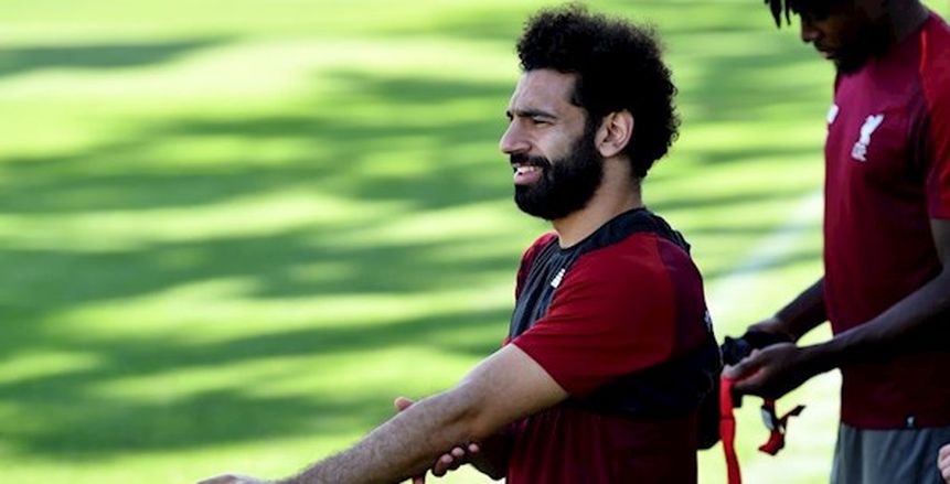 بالصور| صلاح يشارك في مران ليفربول استعدادا لنهائي دوري الأبطال
