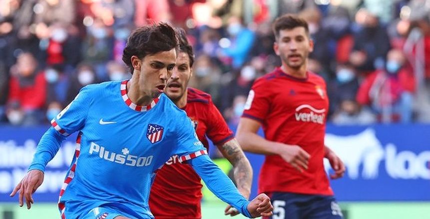 أتلتيكو مدريد يقهر أوساسونا ويدخل المربع الذهبي في الدوري الإسباني