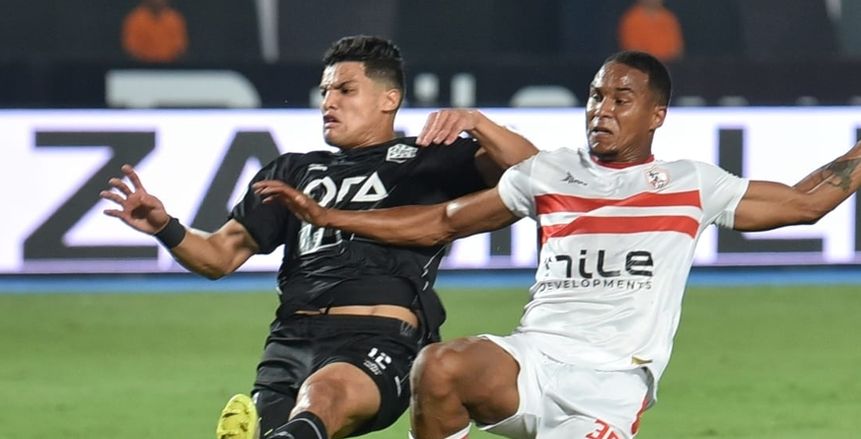 الزمالك يثأر من زد بهدف محمد عاطف في دوري NILE