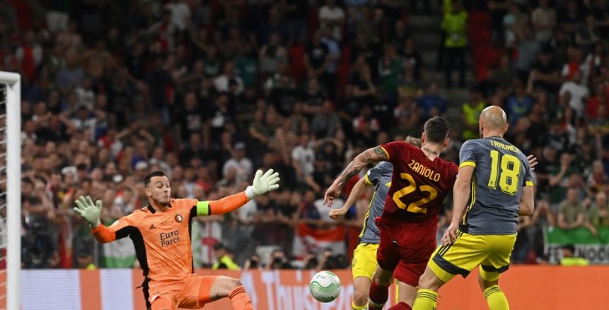 نهائي دوري المؤتمر الأوروبي.. روما يتقدم على فينورد في الشوط الأول
