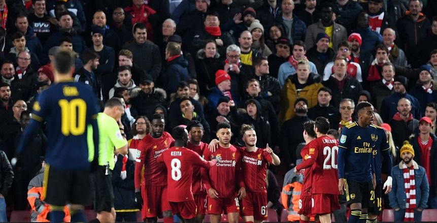 مباشر لحظة بلحظة.. آرسنال2 - 1 ليفربول.. نهاية المباراة
