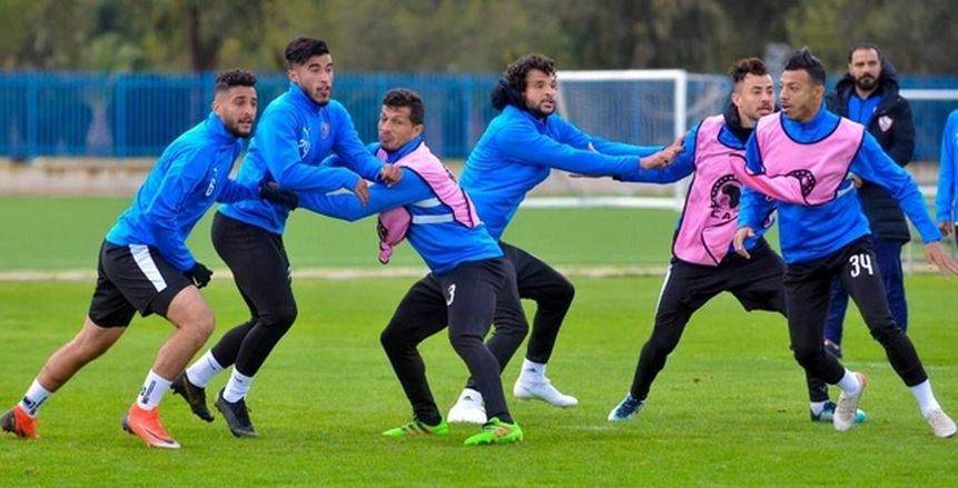 قبل مواجهة الترجي.. تفاؤل في مران الزمالك بتونس (فيديو)