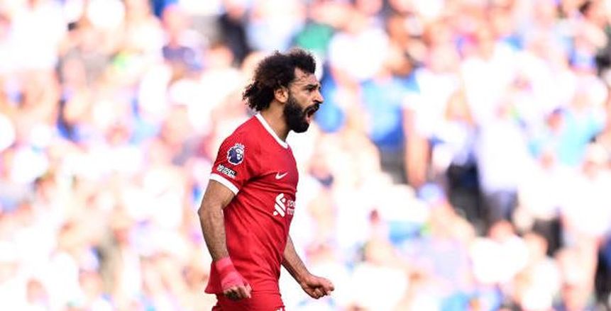 محمد صلاج يسجل الهدف الثاني لليفربول في مرمى إيفرتون