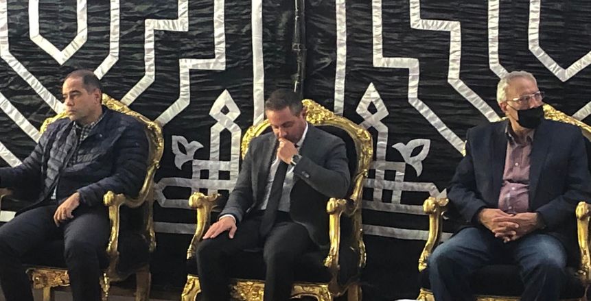 لحظة بلحظة لعزاء جلال إبراهيم.. حضور وزير الرياضة