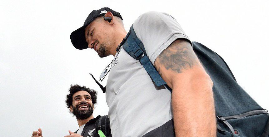بالفيديو| محمد صلاح يطير إلى مدريد قبل ساعات من نهائي دوري أبطال أوروبا