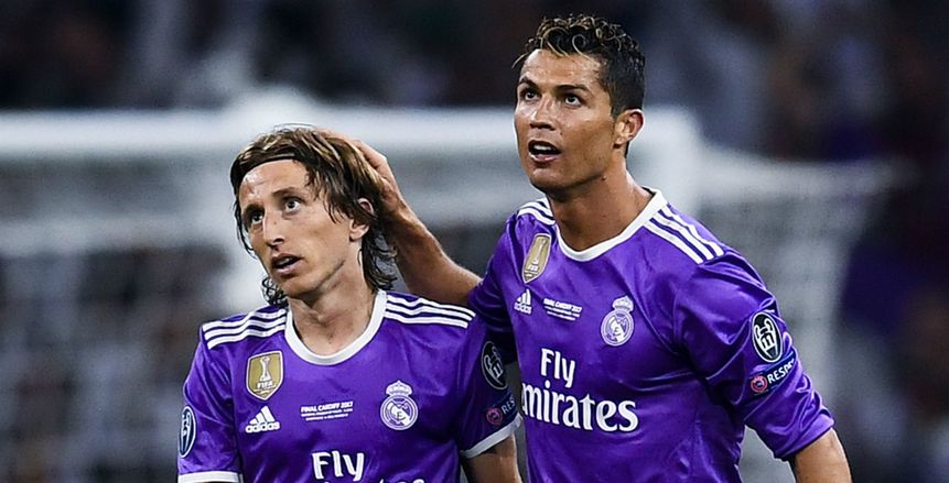 "مودريتش ورونالدو" أفضل ثنائي في ريال مدريد هذا الموسم
