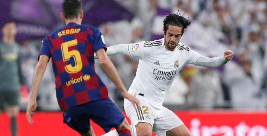 75 دقيقة.. ضغط متواصل من ريال مدريد.. وبرشلونة يسعى لإدراك التعادل