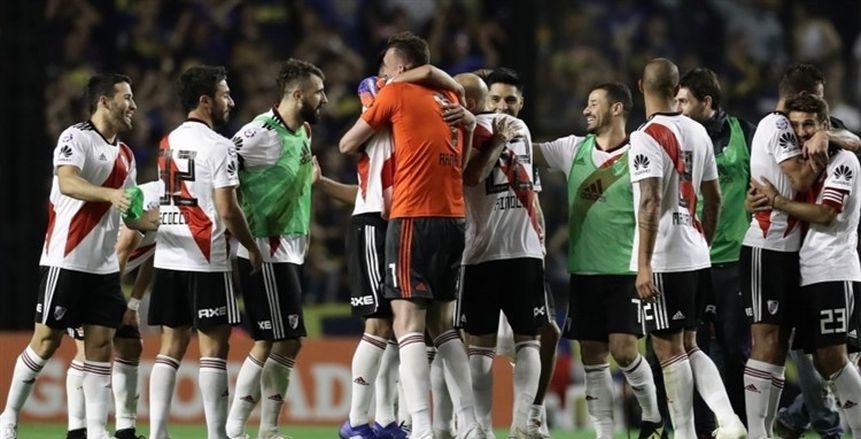 ريفر بليت يتقدم بالهدف الأول على فلامنجو في نهائي كوبا ليبرتادوريس