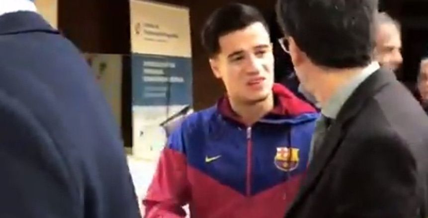 رسميا| «كوتينيو» يغيب عن برشلونة 20 يوما للإصابة