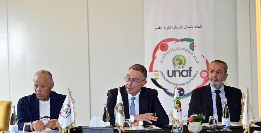 أبو ريدة يترأس اجتماع المكتب التنفيذي لاتحاد شمال أفريقيا (صور)