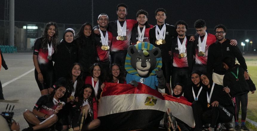 مصر تتوج ببطولة أفريقيا للانزلاق.. وختام مميز بحضور قيادات القارة