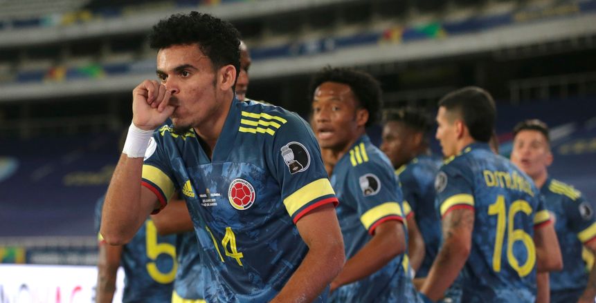 كولومبيا تتفوق على البرازيل بالشوط الأول بهدف نظيف في كوبا أمريكا