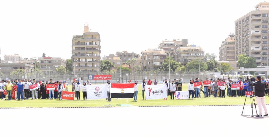 بالصور| حفل افتتاح ألعاب ومسابقات الاولمبياد الخاص لفرع القاهرة الكبري