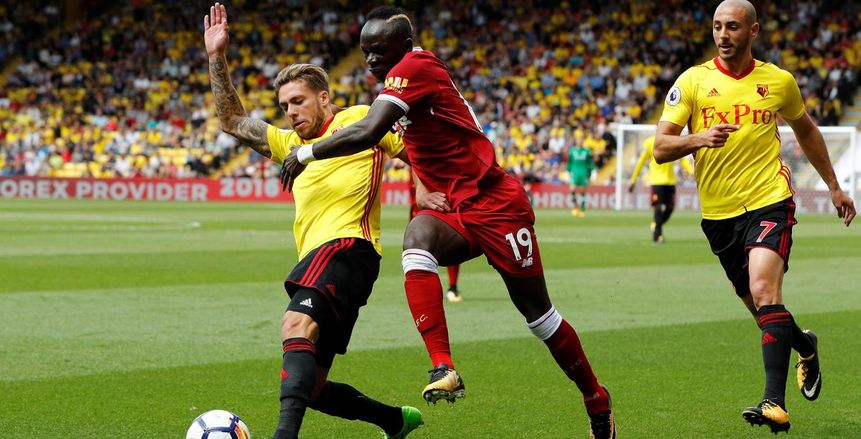 بالفيديو| "ماني" يتعادل لليفربول أمام واتفورد