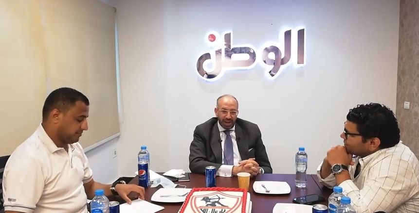 حسام المندوه لـ«الوطن»: اتخناقت مع والدي بسبب لجنة الزمالك (فيديو)