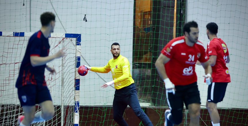 الأهلي يفوز على الزهور ويتوج بلقب دوري المحترفين لكرة اليد