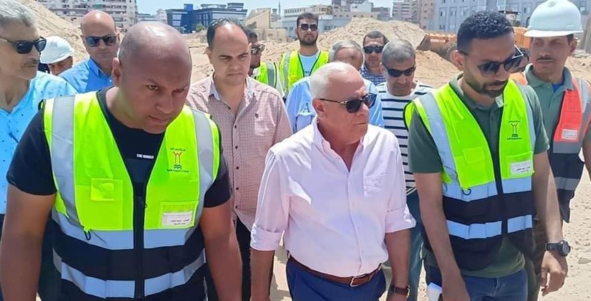 المصري يشكر محافظ بورسعيد على دعمه لمشروع بناء الاستاد الجديد
