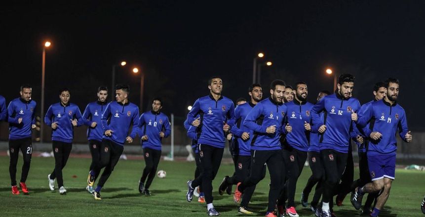 لاعبو الأهلي الأساسيين يخضعون لتدريبات استشفائية