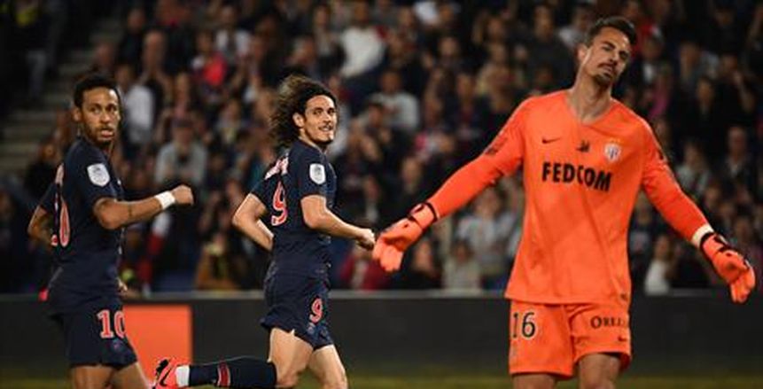 في ليلة عودة نيمار وكافاني.. باريس سان جيرمان يحتفل بلقب الدوري بثلاثية في موناكو