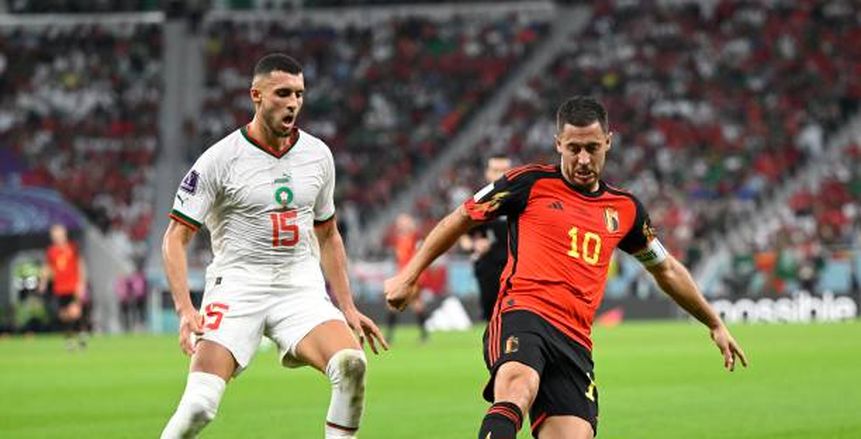 إيدين هازارد: أنا حزين مثل كل البلجيكيين.. ومنتخب المغرب قدم أداء رائعا