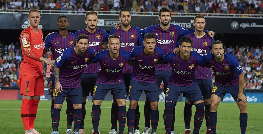بالفيديو| نجوم برشلونة يستعرضون سياراتهم الفارهة قبل مواجهة ريال مدريد