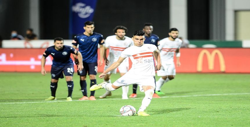 إصابة بن شرقي في مباراة الزمالك والإسماعيلي
