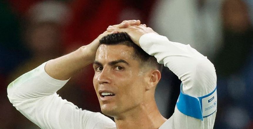 غضب رونالدو بعد التعادل أمام الفيحاء في الدوري السعودي «فيديو»
