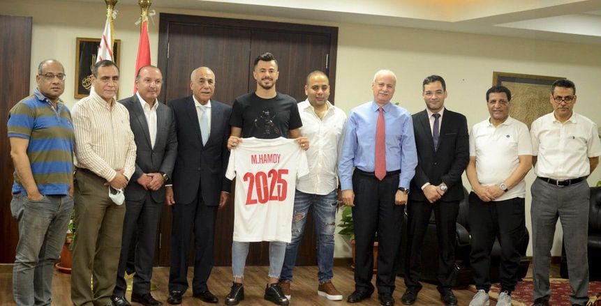 الزمالك يجدد عقد الونش حتى 2025 «صور»