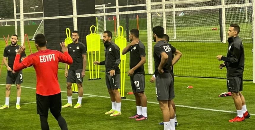منتخب مصر يختتم استعداداته للقاء الأردن غدا.. إراحة الونش ومشاركة أفشة