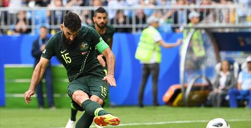 بالفيديو| «جيديناك» يتعادل لأستراليا مع الدنمارك من ركلة جزاء