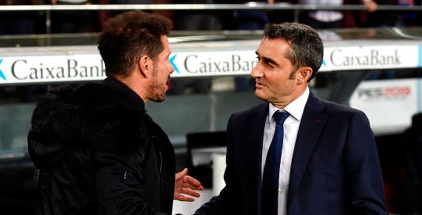 مدرب برشلونة السابق يطيح بسيميوني من أتليتكو مدريد