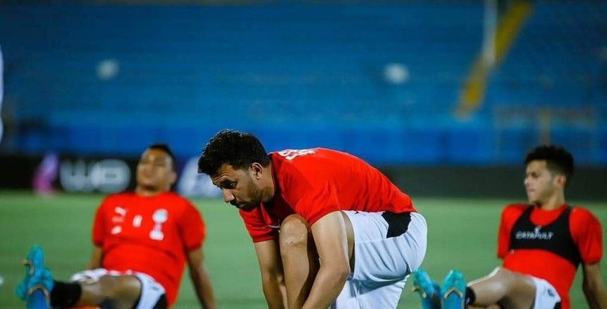 تفاصيل إصابة تريزيجيه قبل انطلاق مباراة مصر وغينيا