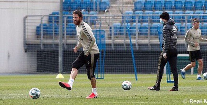 ريال مدريد يتحدى كورونا ويواصل تدريباته (صور)