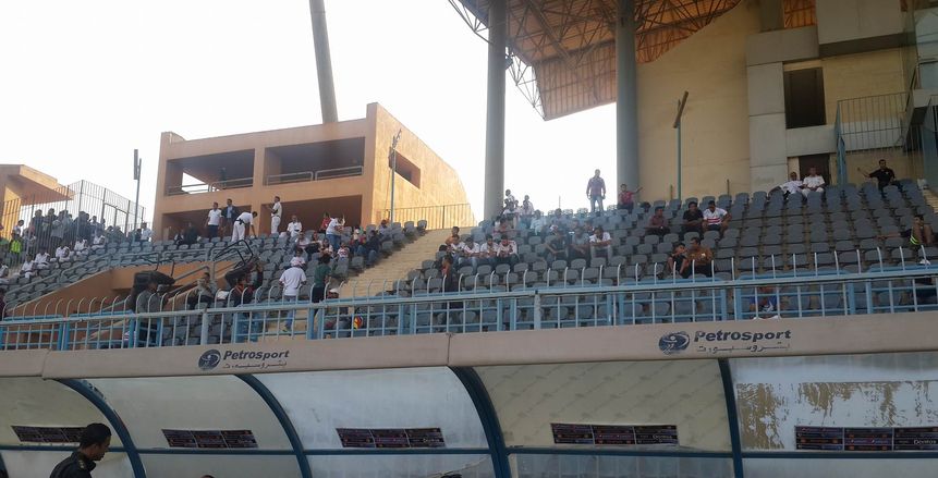 مدير أمن القاهرة يتفقد استاد بتروسبورت
