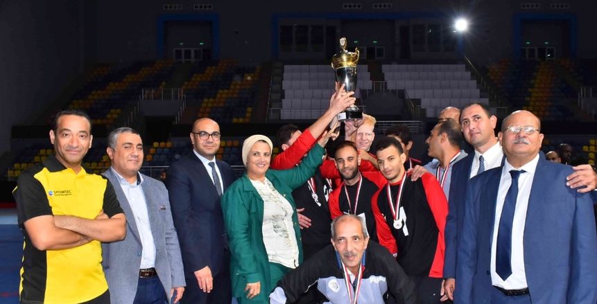 مصر تتوج ببطولة الأهرامات الدولية لكرة الهدف للمكفوفين