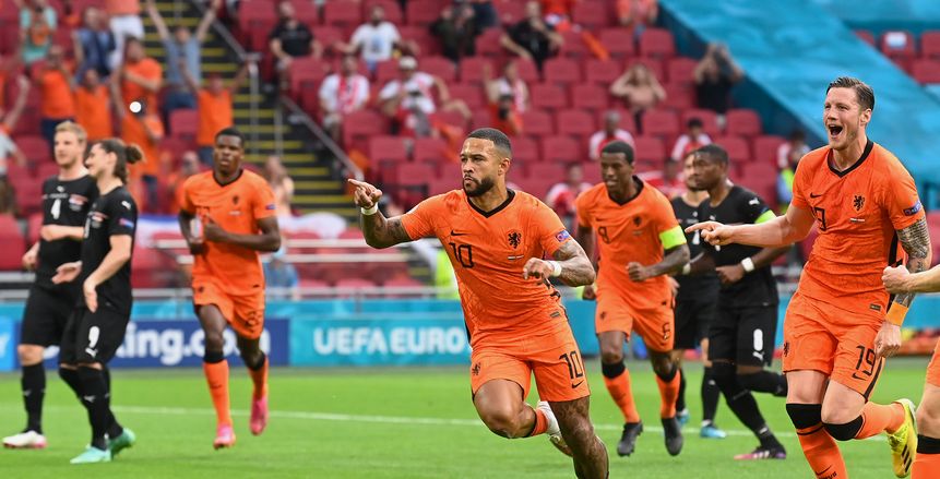 يورو 2020.. ديباي يضع هولندا في المقدمة ضد النمسا بالشوط الأول