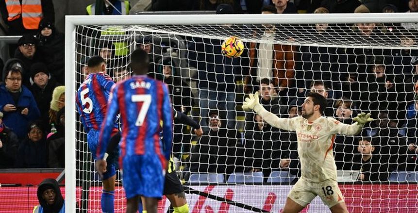 مانشستر سيتي يسقط مجددًا ويتعادل مع كريستال بالاس في الدوري الإنجليزي