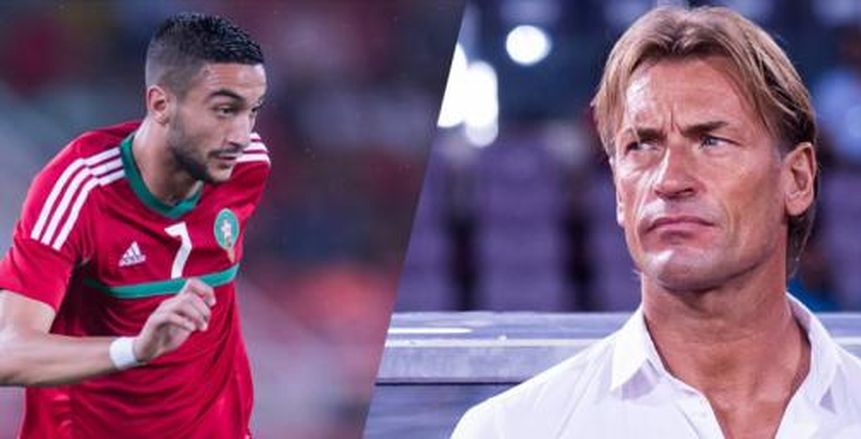 المدير الفني للمغرب: حكيم زياش يساعد المهاجمين للوصول للمرمى