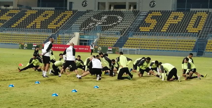 بالصور.. منتخب مصر الأولمبي يختتم تدريباته استعدادا لمواجهة كوت ديفوار