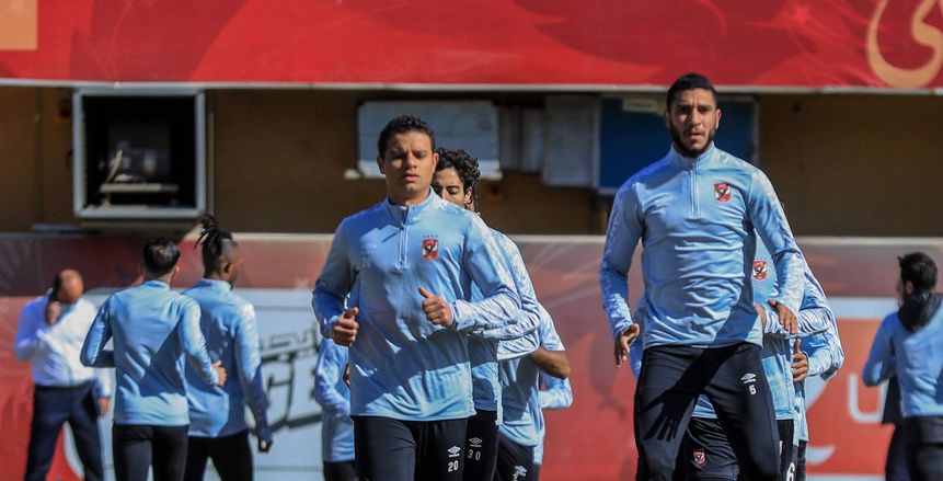 مران الأهلي.. تدريبات بدنية وموسيماني يجتمع مع جونيور أجايي