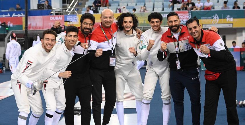 منتخب السلاح يفوز على إيطاليا ويتأهل لربع نهائي كأس العالم في فرنسا