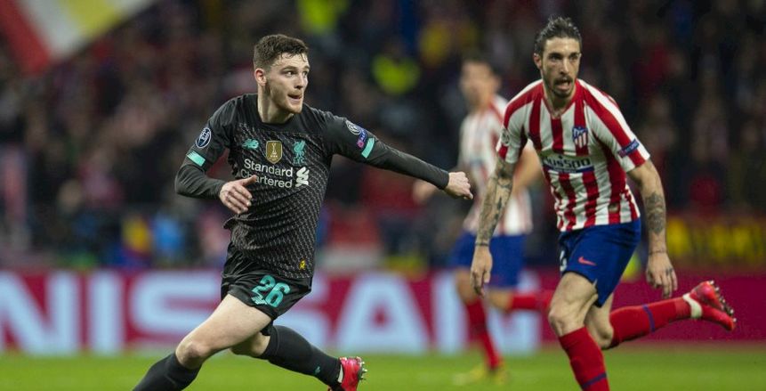 لاعب ليفربول: لم نسدد على مرمى أتلتيكو في الذهاب وهذا لن يتكرر غدا