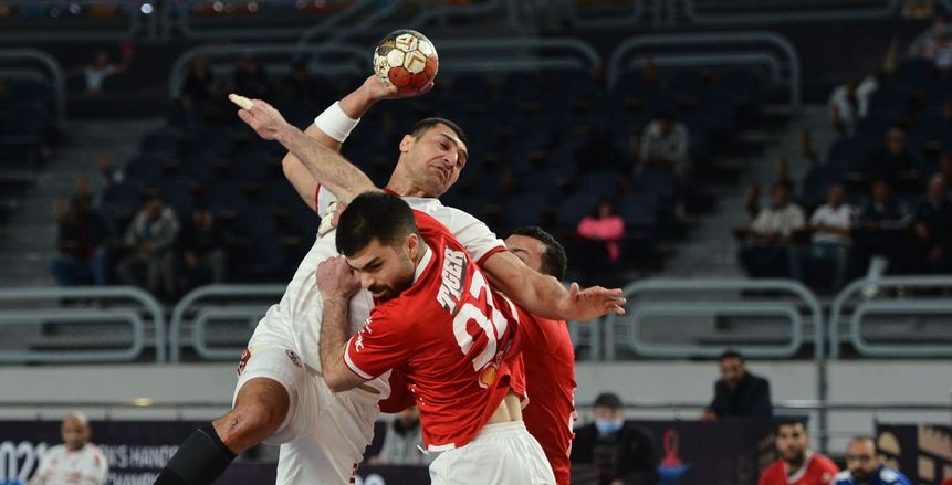 تعذر نقل مباراة الأهلي والزمالك في السوبر الأفريقي لليد بسبب «شارة البث»