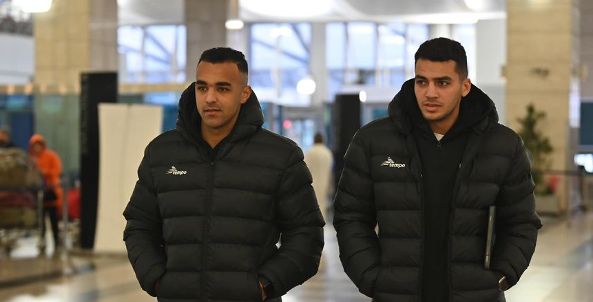 حافلة الزمالك تصل ستاد «شهداء بنينا» لمواجهة المريخ السوداني