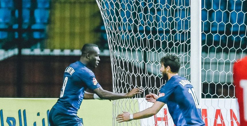 بهدفين «+90».. رمضان صبحي وتراوري ينقذان بيراميدز من أخطاء إكرامي