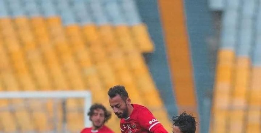 حسام حسن يسجل ثاني أهداف الأهلي في مرمى سموحة