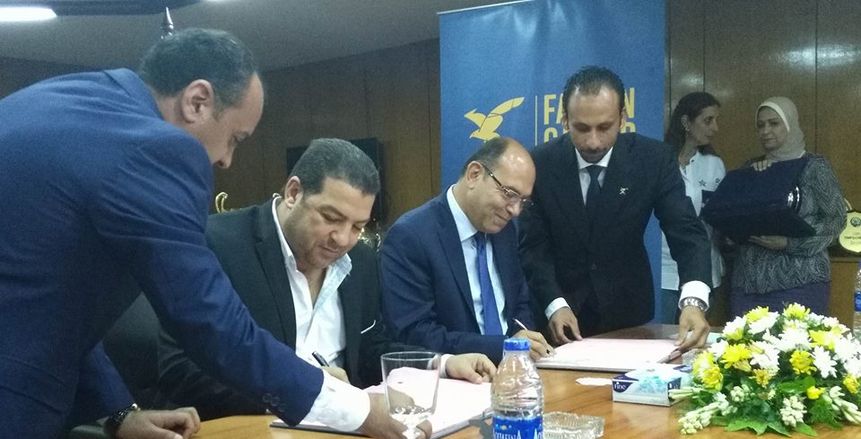 سبورتنج يتعاقد مع شركة فالكون للخدمات الامنية