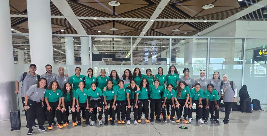 بعثة منتخب الشابات في مالابو استعدادا لمواجهة غينيا الاستوائية