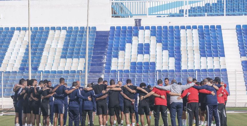 تفاصيل المران الأخير للأهلي استعدادًا لمواجهة الهلال السوداني